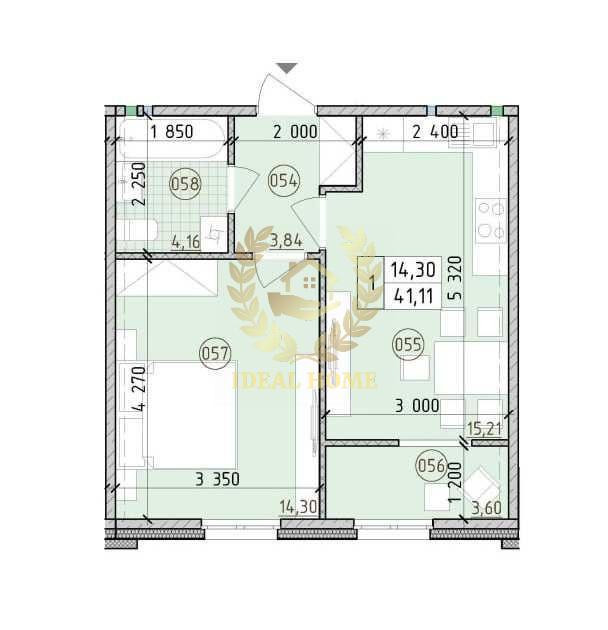 Продається 1-кімнатна квартира в ЖК "Нова Англія" Киев - изображение 1