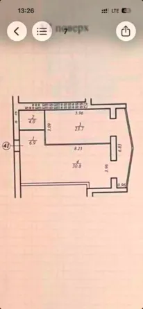 Продаж 1к Квартира 65 кв.м Набережна Перемоги. 44П Дніпро