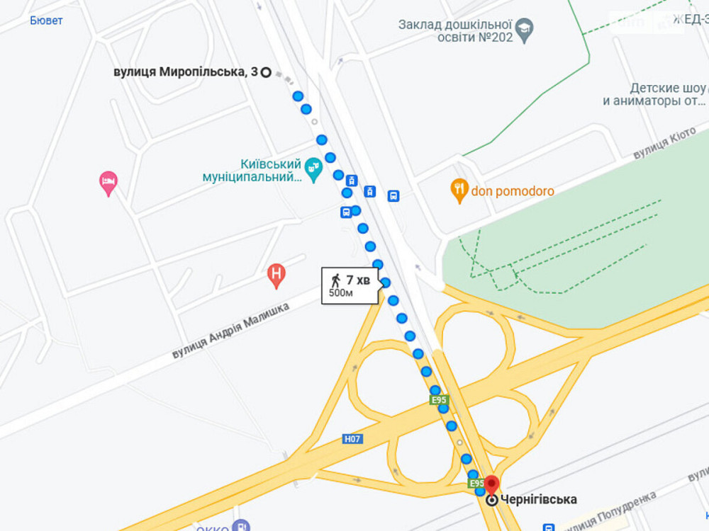 Оренда Квартира 2-кімнатна, 9/9 поверх на Миропільська, 3 Київ - фото 2