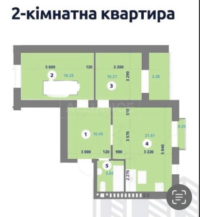 Продаж 2к Квартира 70 кв.м Квартал Галицький 2 Івано-Франківськ - фото 2