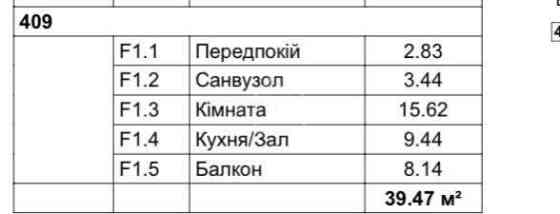 Продаж Квартира 1-кімнатна, 4/5 поверх на Осіння вул., 28 Київ