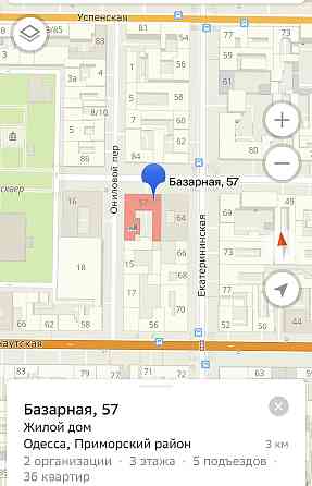 Оренда торгове приміщення на Базарная ул., 57 поверх - 1/3 Одеса