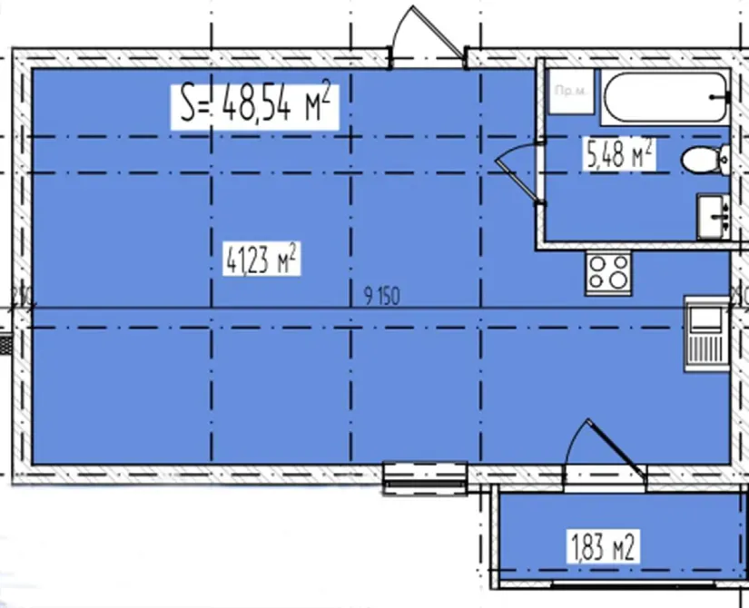 Продаж 1к Квартира 49 кв.м 128 бригади 29 Ужгород - фото 8