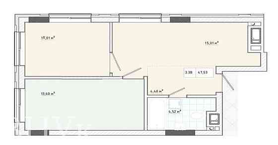 Продаж Квартира 2-кімнатна, 8/10 поверх на Трускавецька Львів