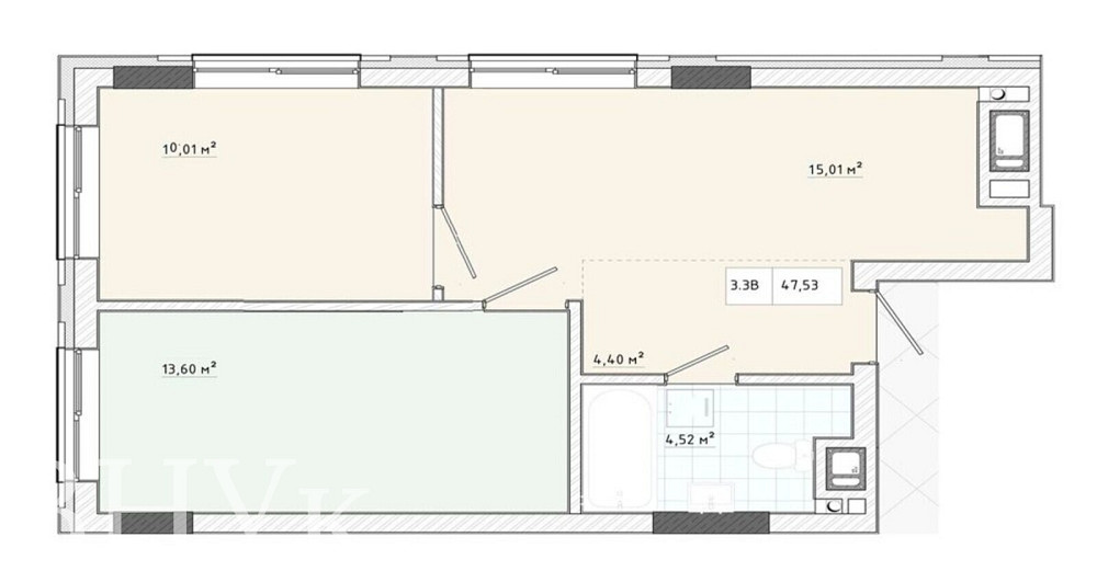 Продаж Квартира 2-кімнатна, 8/10 поверх на Трускавецька L'viv - photo 3