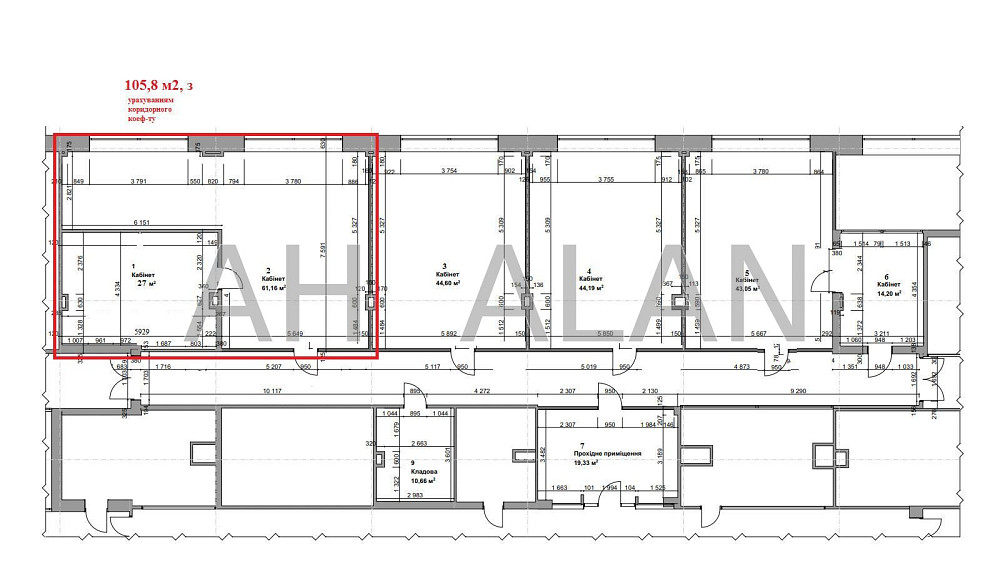 Оренда офісне приміщення на Сурикова вул., 3А поверх - 4/5 Київ - фото 7