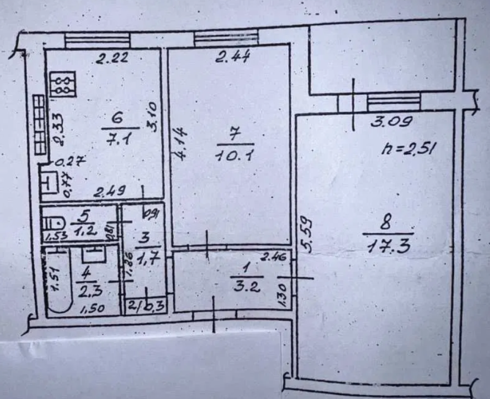 Продам 2-к. кв., 45 м. кв., пр-т Небесної Сотні Odessa - photo 3