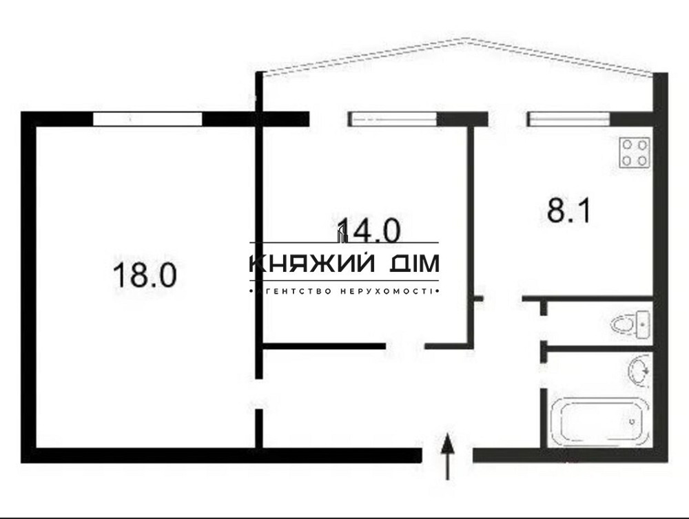 Оренда Квартира 2-кімнатна, 7/16 поверх на Маршала Тимошенко ул./Левка Лукьяненко ул. Київ - фото 10