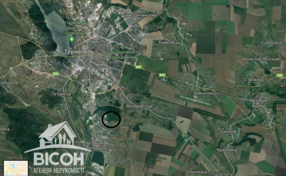 Продаж земельної ділянки під будівництво, м.Тернопіль Тернопіль