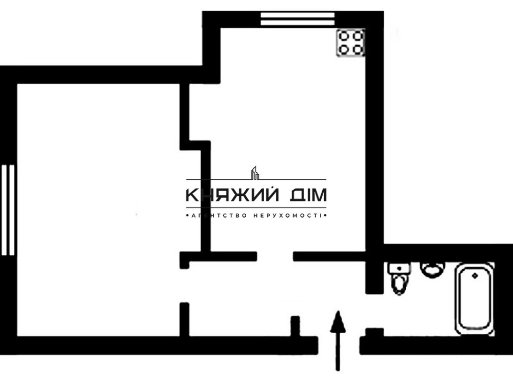 Продажа 2-х к.кв. студио в клубном доме на Татарке. № 21135532 Київ - фото 20