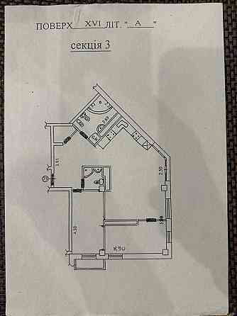 Продаж Квартира 2-кімнатна, 15/16 поверх на Олександра Кониського вул., д. 46/11 Київ