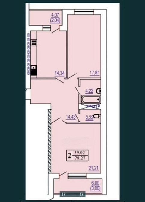 2 х кімнатна в новобудові, поруч парк Перемоги. Одеса - фото 8