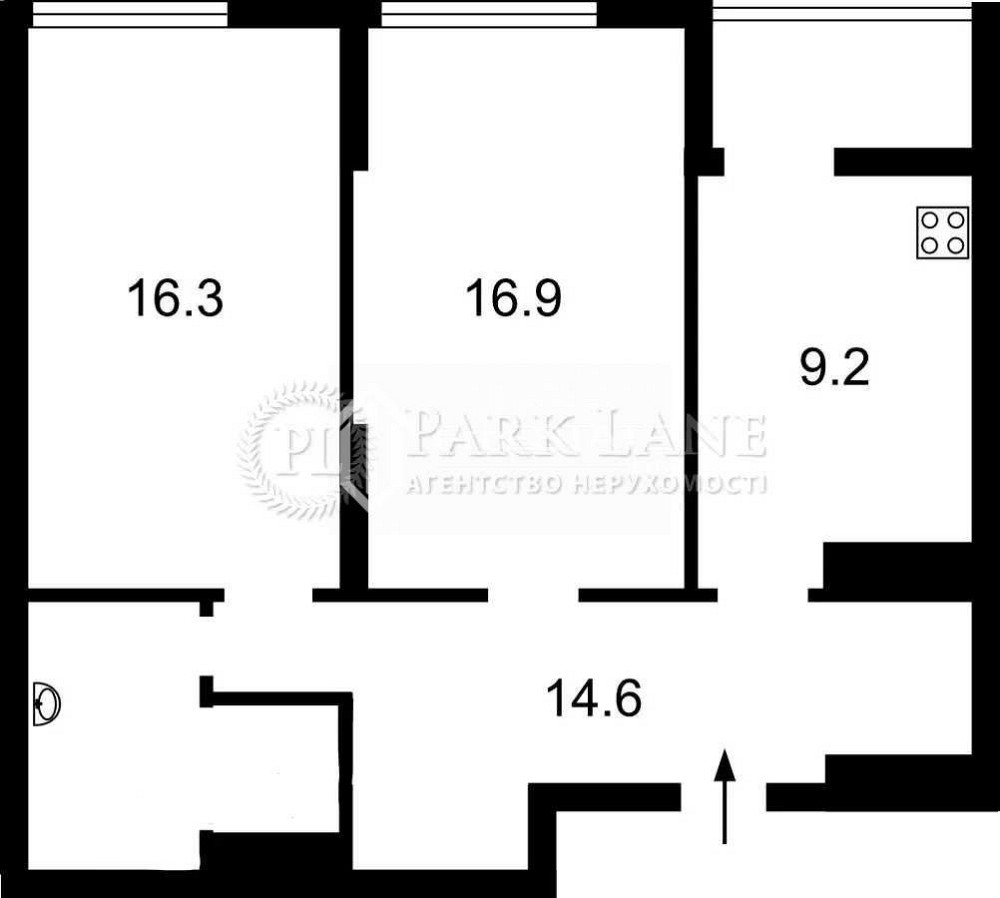 Продаж Квартира 2-кімнатна, 5/25 поверх на вул. Туманяна Ованеса Київ - фото 2