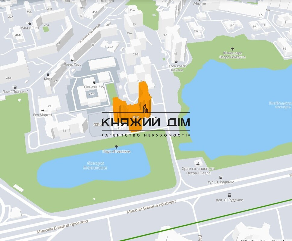 Продаж 2-х к.кв. по вул. Драгоманова. метро Позняки - 10хв. Дарницький р-н. Код об'єкту №:21144664 Київ - фото 12