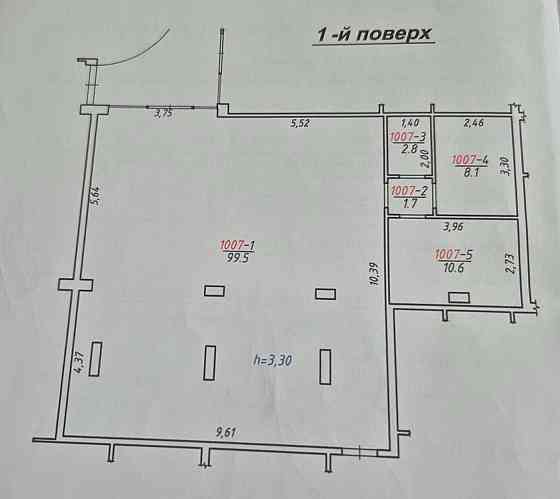 Оренда приміщення вільного призначення на вул. Шевченка Тараса приміщень - 4, поверх - 1/6 Львів