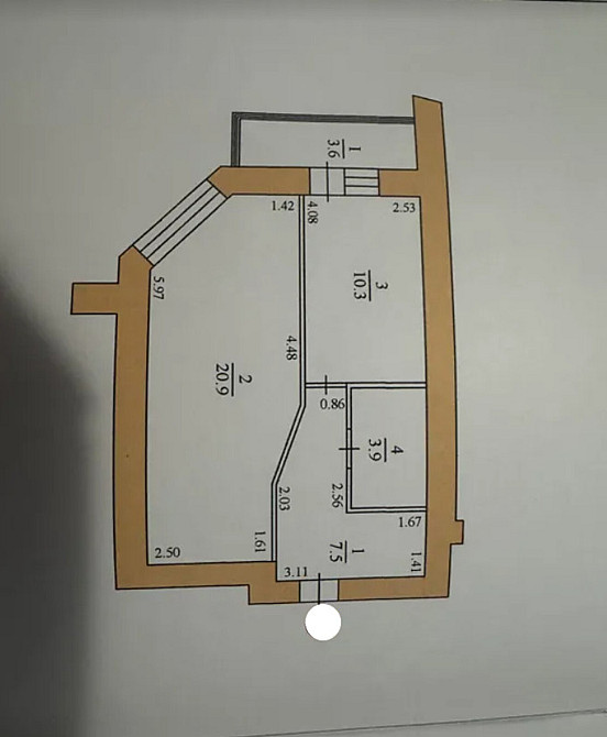 Продаж 1к квартири 46.2 м.кв. по вул. Наливайка Тернополь - изображение 9