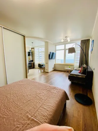 For rent 1-room Apartment 40 sq.m ЖК 32 Перлина, Каманіна 16А/2 Odessa