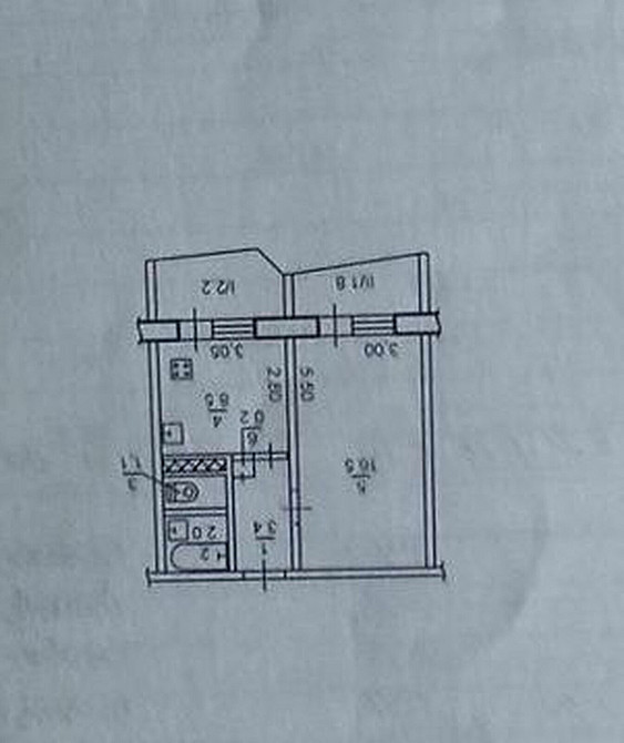 Продаж Квартира 1-кімнатна, 5/16 поверх на Малиновского Маршала ул., 34 Дніпро - фото 11