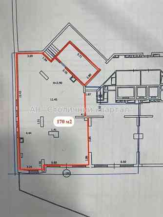 Оренда приміщення вільного призначення на Вишгородська вул., 45 приміщень - 1, поверх - 1/24 Київ