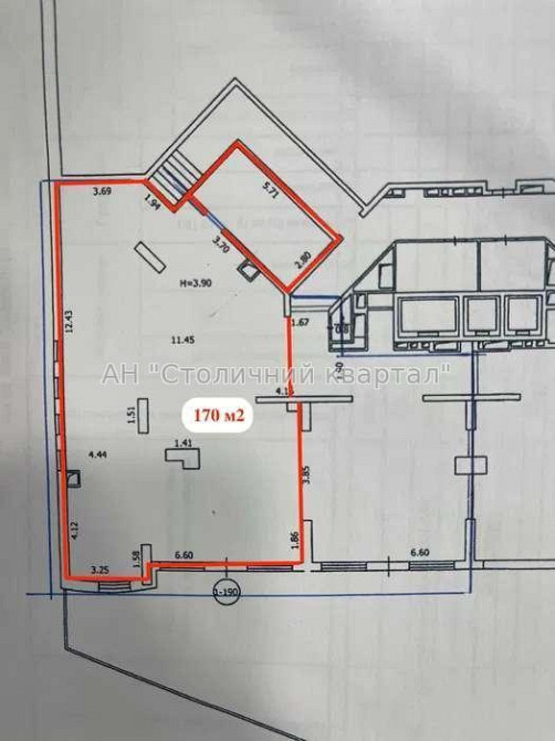 Оренда приміщення вільного призначення на Вишгородська вул., 45 приміщень - 1, поверх - 1/24 Київ - фото 3