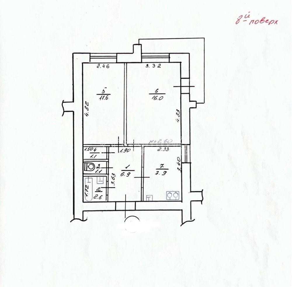 Продаж Квартира 2-кімнатна, 8/14 поверх на вул. Харьковских Дивизий Харків - фото 7