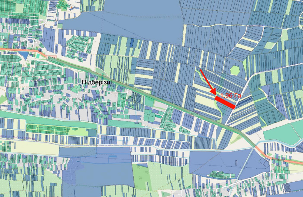Продаж земельної ділянки 1.95 га Підберізці - фото 1