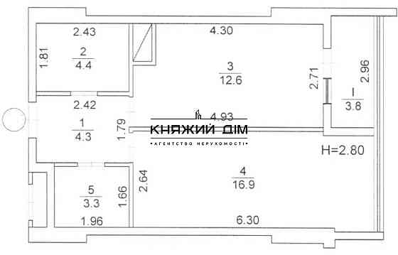 Продажа видовой 1к.кв. в ЖК Науковый. № 21130385 Киев
