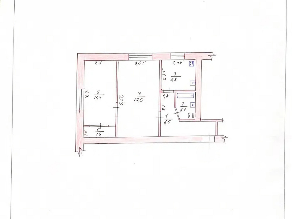 Продаж 2к Квартира 45 кв.м провулок  Тютюновий Zhytomyr - photo 1