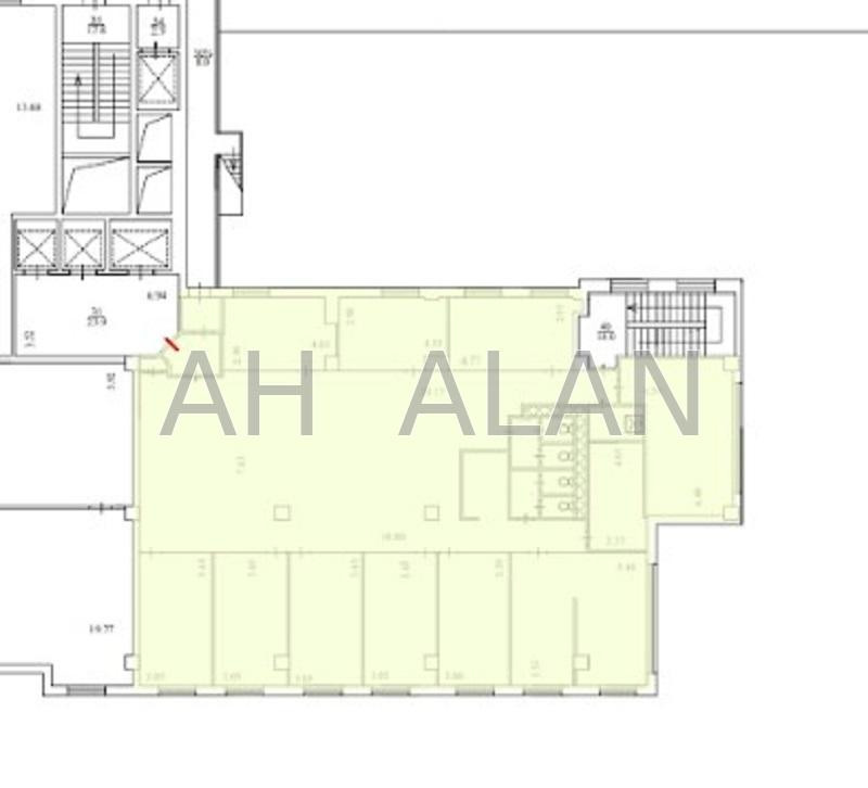 Оренда офісне приміщення на Жилянська вул., 75 приміщень - 10, поверх - 13/14 Київ - фото 13