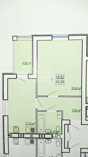 Продаж Квартира 1-кімнатна, 9/9 поверх на вул. вул. Полтавський Шлях Kharkiv - photo 4