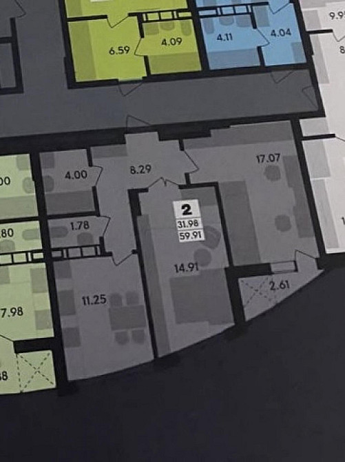 Продаж Квартира 2-кімнатна, 14/15 поверх на вул. Незалежності Житомир - фото 8