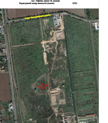 Продаж земельної ділянки 0.1 соток на массив Массив 18, 15/20 Tairove