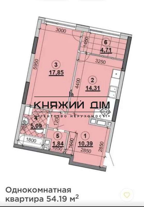 Велика 1к. квартира в ЖК Great, Дніпровська набережна № 21143298 Київ - фото 7