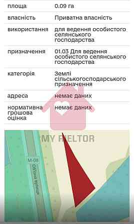 Продаж земельної ділянки 0 соток Uzhhorod