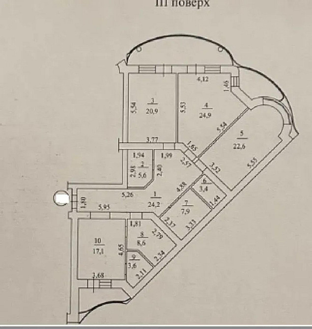 Продаж Квартира 3-кімнатна, 3/11 поверх на Французский ул. Одеса - фото 11