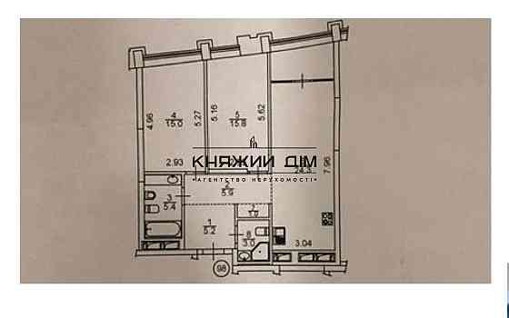 Продаж 3к Квартира 80 кв.м Заречная ул. Київ