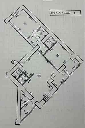 Продаж Квартира 3-кімнатна, 1/10 поверх на Приозерна Ивано-Франковск