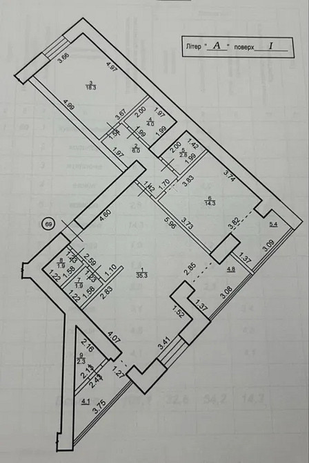 Продаж Квартира 3-кімнатна, 1/10 поверх на Приозерна Ивано-Франковск - изображение 2