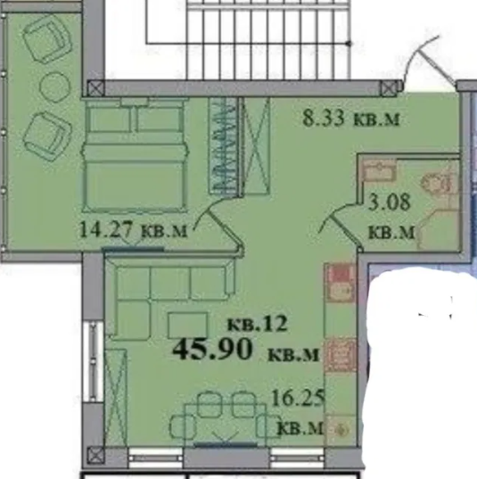 СРОЧНО!!! Продам квартиру в ЖК "Кристалл Люкс" (Лески, ул.Сахарова) Ліски (Комінтернівський район) - фото 12