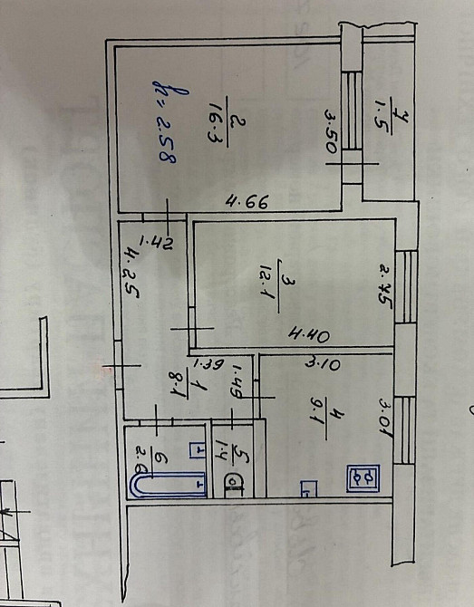 Продаж Квартира 2-кімнатна, 4/9 поверх на вул. Хмельницького Богдана Львів - фото 13