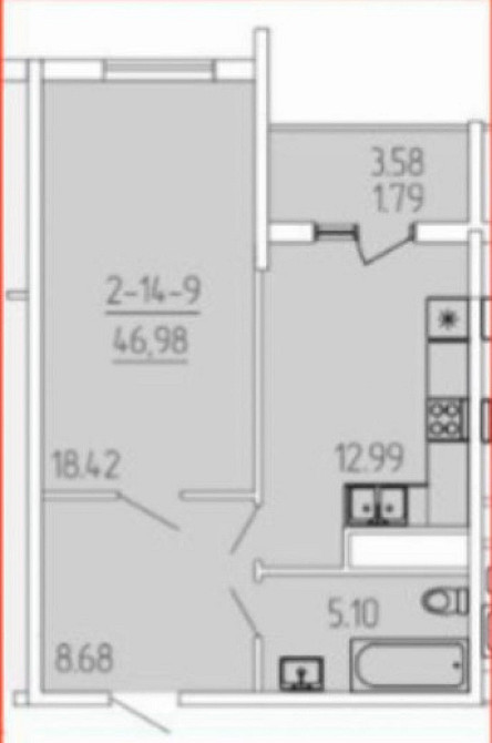 Продаж Квартира 2-кімнатна на Краснова ул. Одеса - фото 8