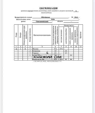 Продаж Квартира 1-кімнатна, 2/4 поверх на Обуховская ул. Київ