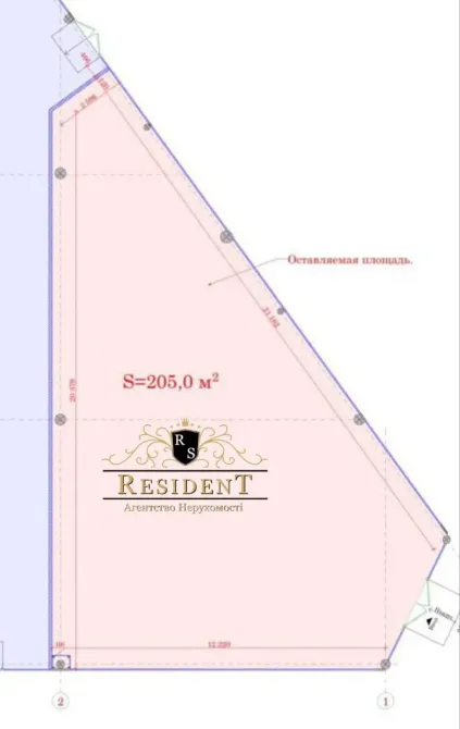 Здається Магазин / салон / торгова точка площа 205 кв.м  Дніпро  Дніпро - фото 1