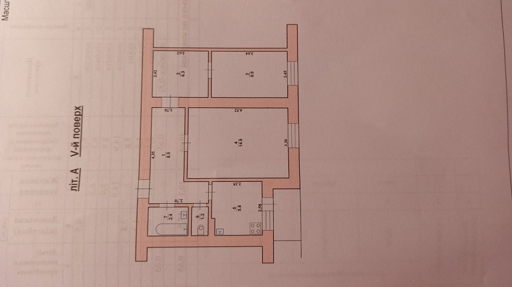 Продаж 3к Квартира 55 кв.м За переїздом Zhytomyr - photo 1