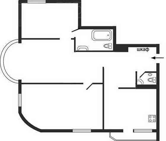 Оренда Квартира 3-кімнатна, 8/16 поверх на Бажана Николая просп., 7 ж Київ