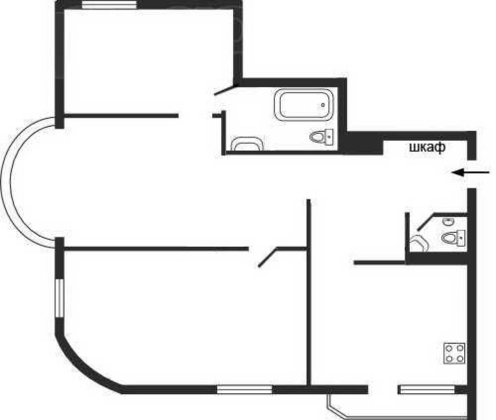 Оренда Квартира 3-кімнатна, 8/16 поверх на Бажана Николая просп., 7 ж Київ - фото 2