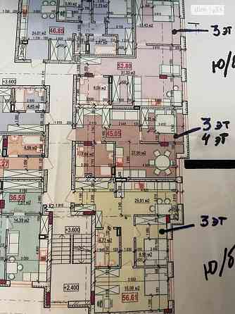 Продаж Квартира 1-кімнатна, 3/6 поверх на Івана Богуна Винница