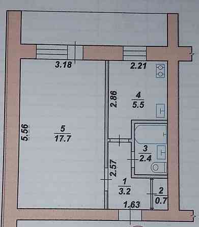 Продаж 1к Квартира 32 кв.м Грушевського Zhytomyr