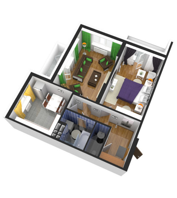 Продаж 2к Квартира 60 кв.м Привокзальная, 2В/3 Бориспіль - фото 14