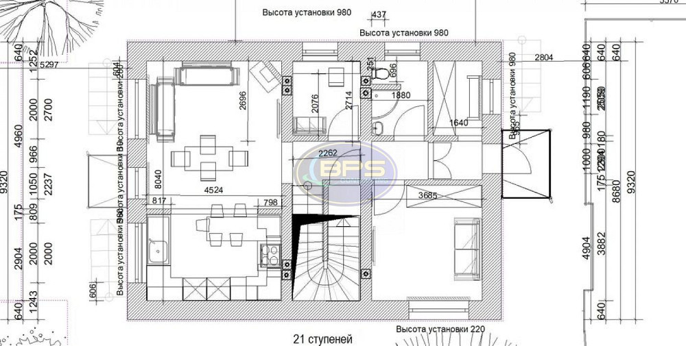 Продаж 3-поверховий Будинок з ділянкою 4 сот 243 кв.м 6 кімн. на Кавунова вул. Одеса - фото 12